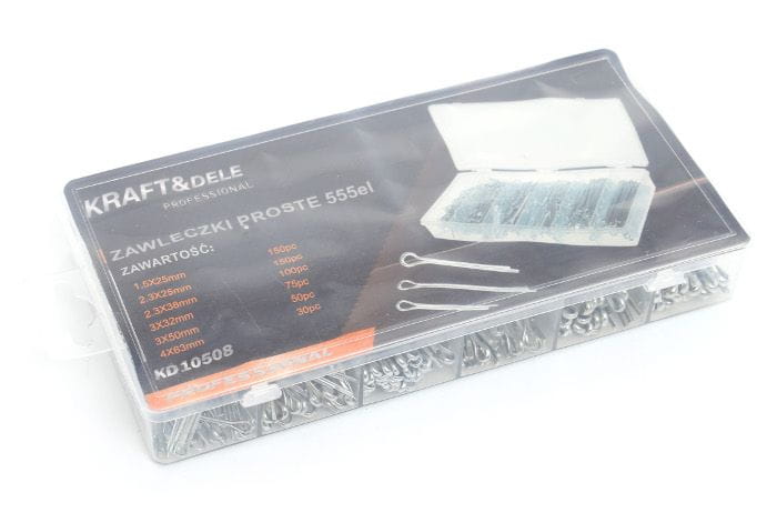 Straight cotter pins 555 pcs. KD10508