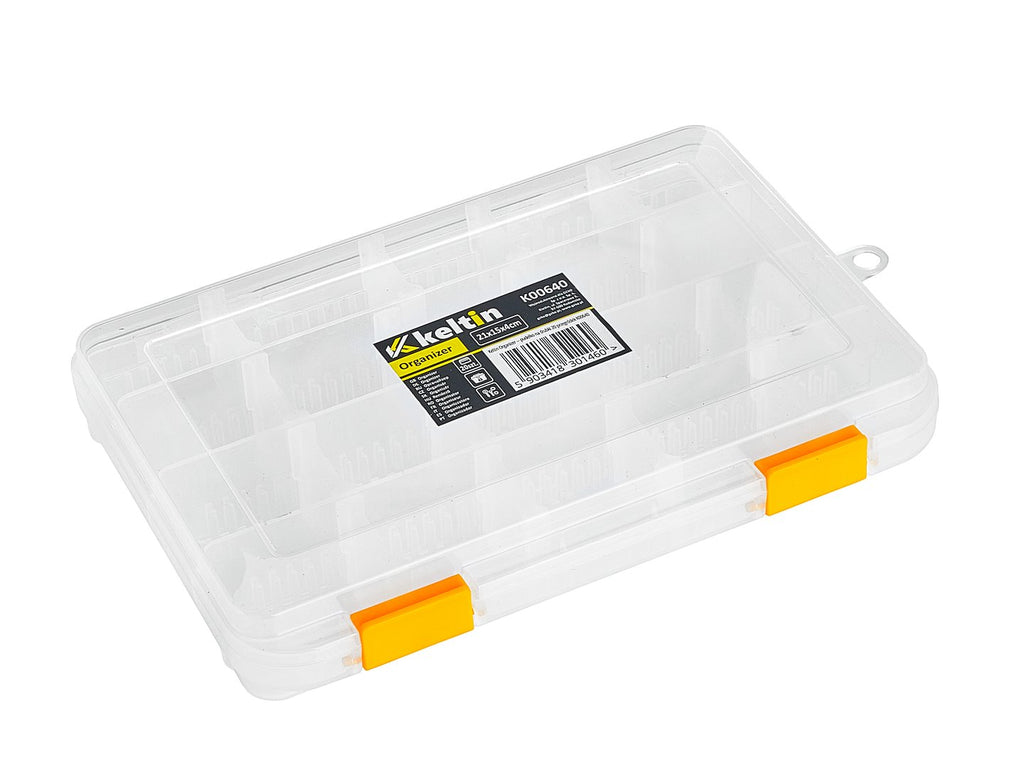20-Compartment Plastic Storage Box for Screws