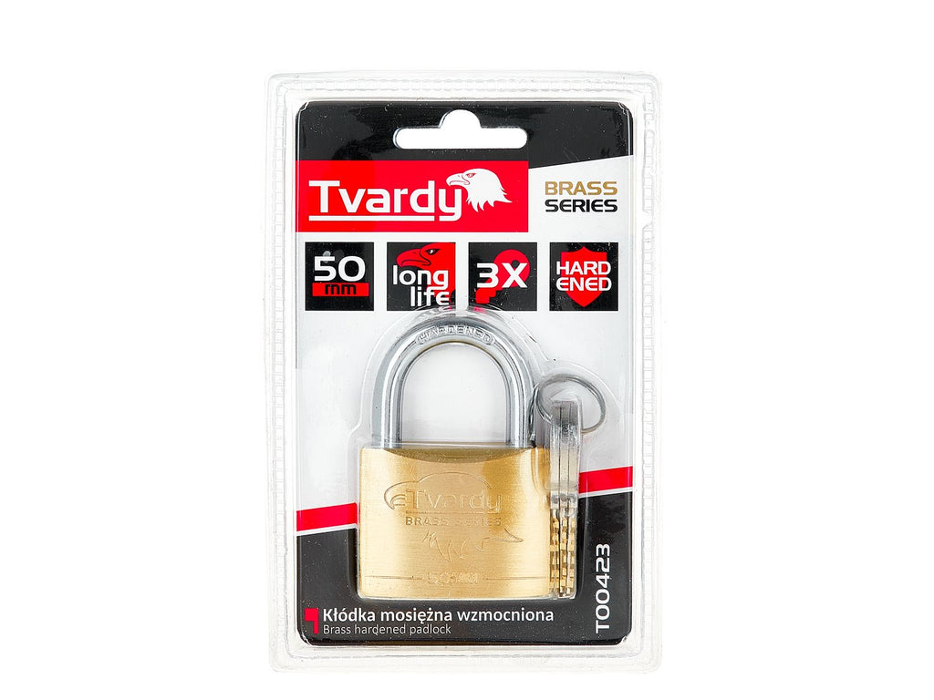Brass Hardened Padlock 50 mm BRASS-SERIES
