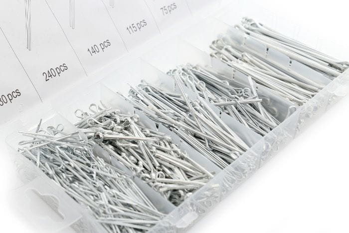 Straight cotter pins 1000 pcs. KD10509 (VC12)