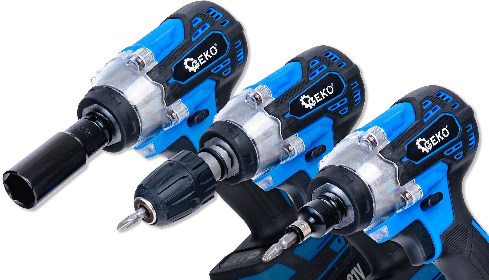 21V 350Nm Cordless Impact Wrench 2x3.0Ah – XXL Set