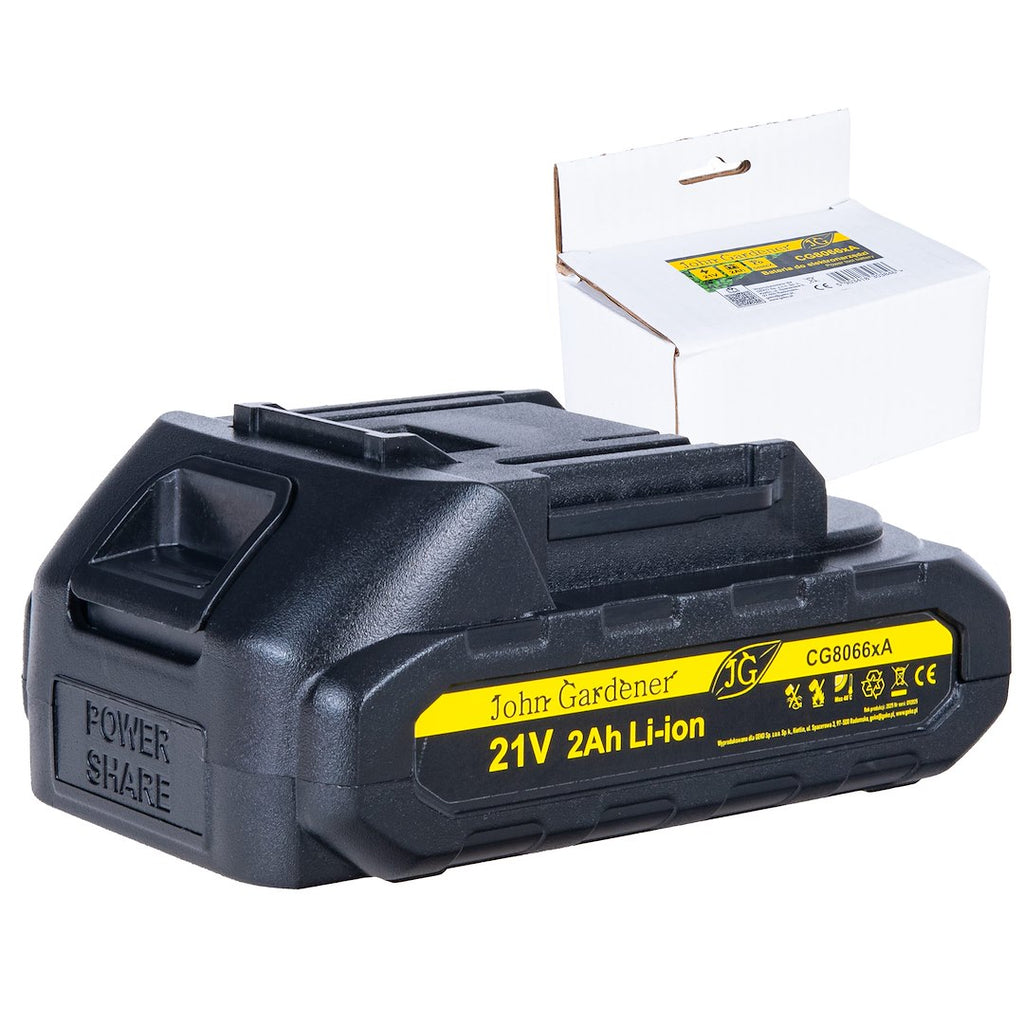 2.0 Ah 21V battery for G8066x cordless tools
