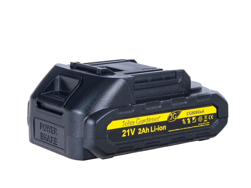 2.0 Ah 21V battery for G8066x cordless tools