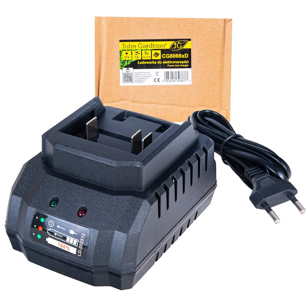 1A/21V Base Charger for the G8066x Cordless Tools