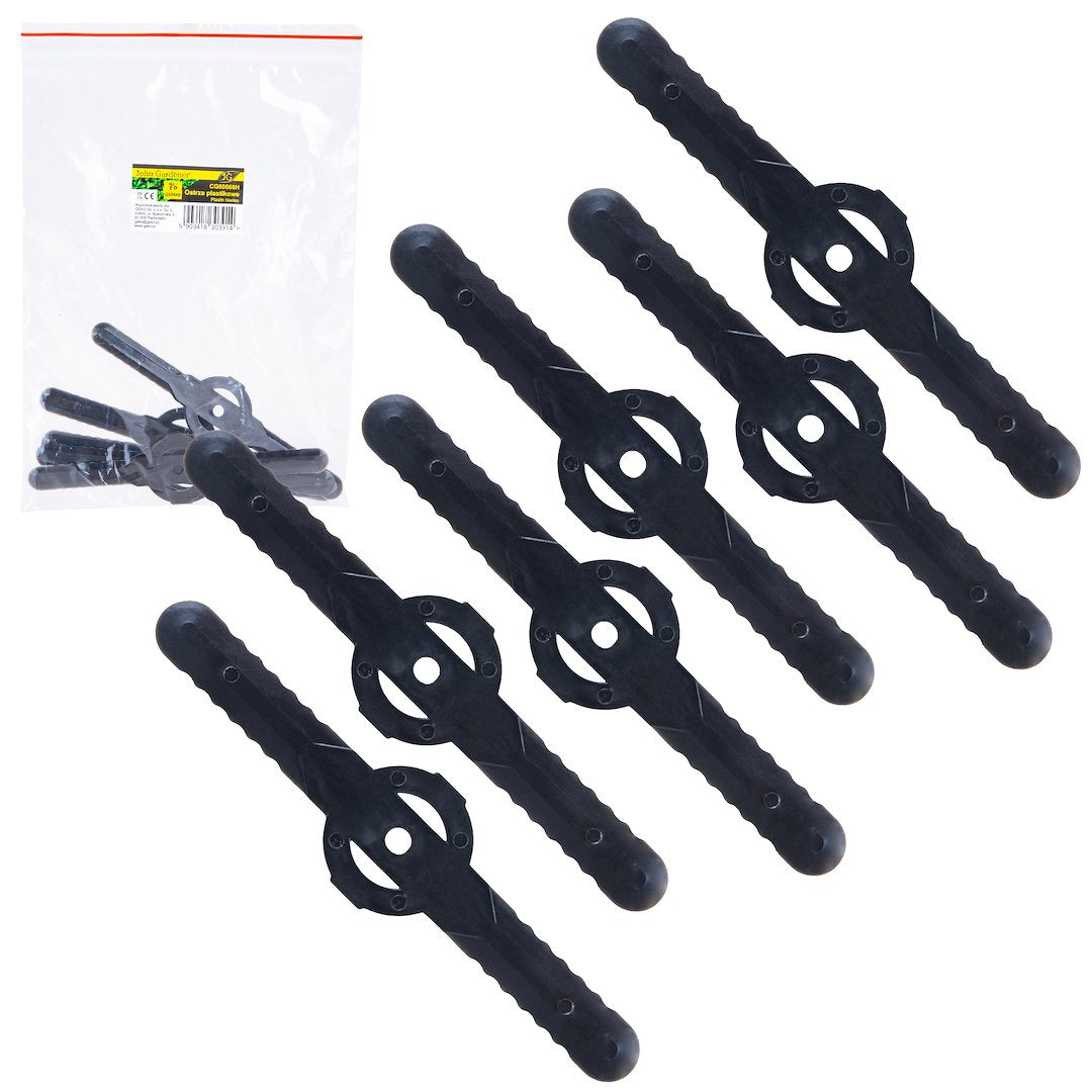 Plastic blades for cordless brush cutter, 6 pcs (G80668)