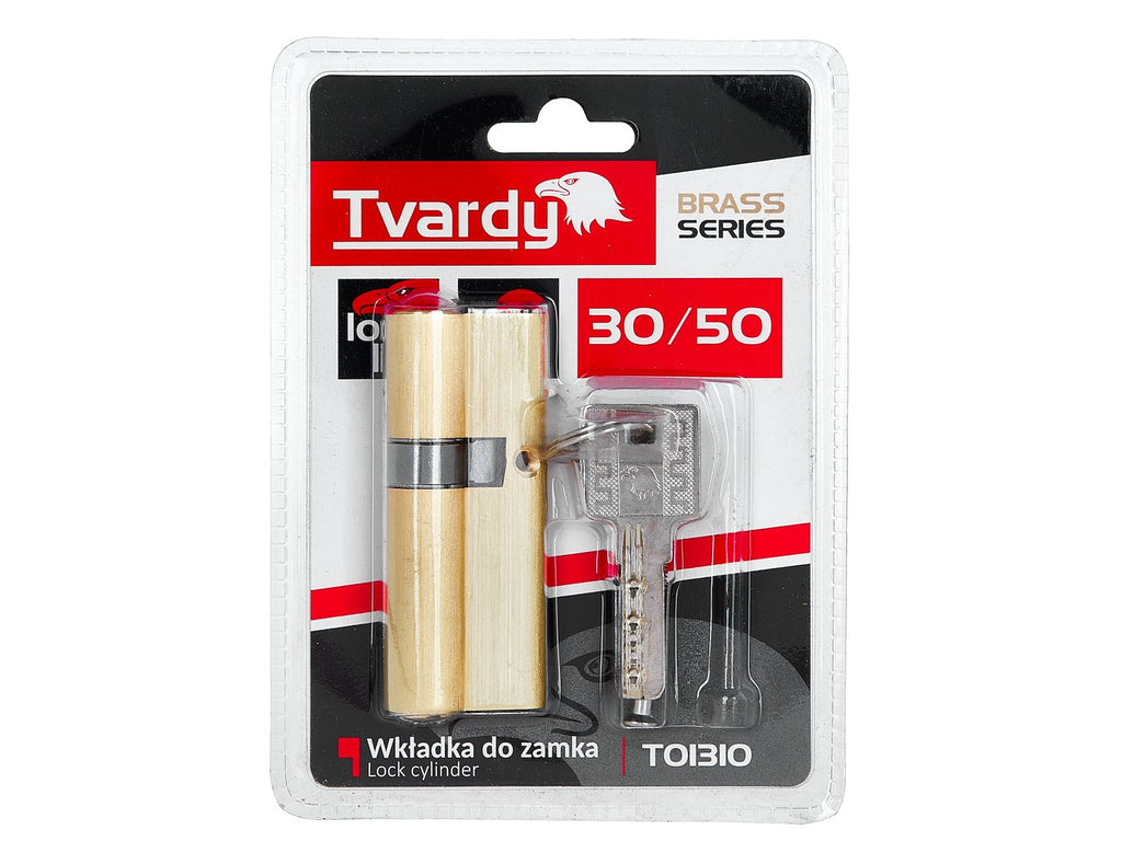 Lock Cylinder Insert 30/50 (Brass Color)