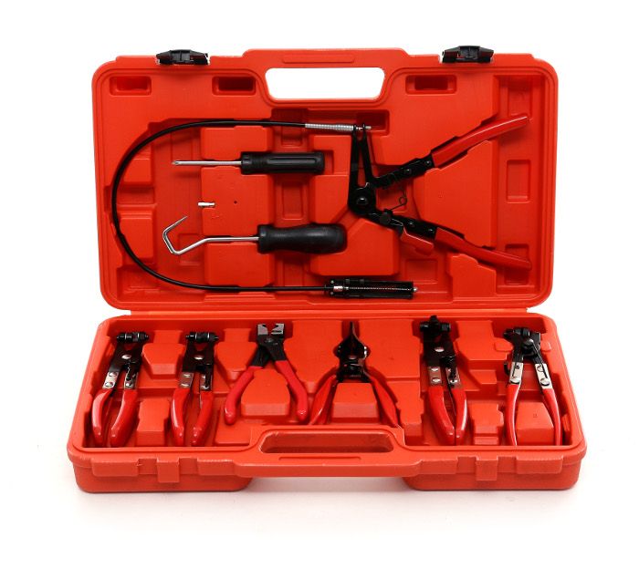 Clamp pliers for hose clamps 9 pcs. KD10513