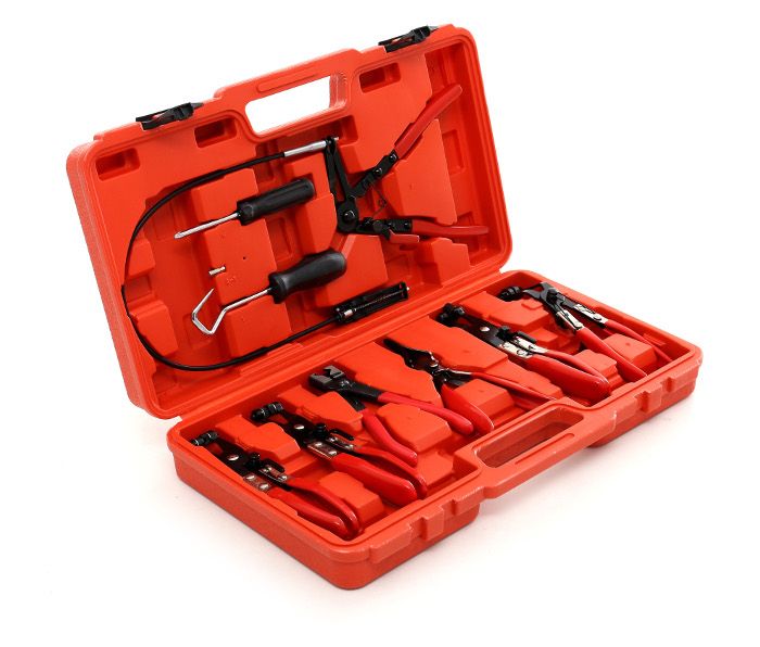 Clamp pliers for hose clamps 9 pcs. KD10513