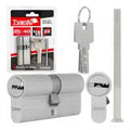 Lock cylinder insert 25/40 (nickel color)