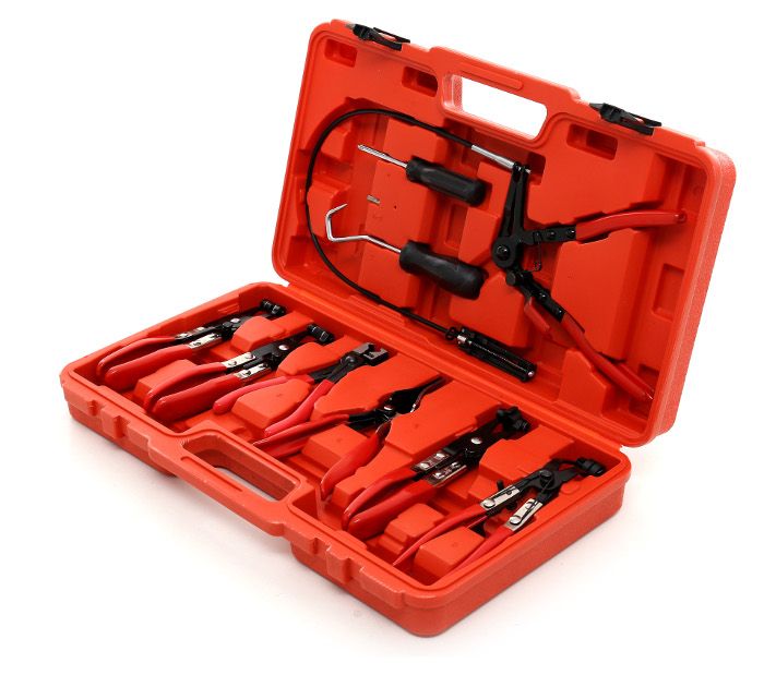 Clamp pliers for hose clamps 9 pcs. KD10513