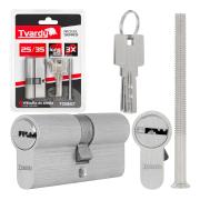 Lock Cylinder Insert 30/30 (Nickel Color)