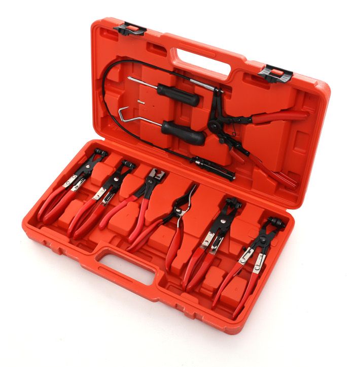 Clamp pliers for hose clamps 9 pcs. KD10513