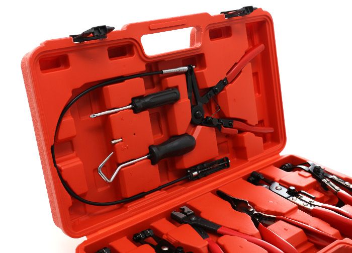 Clamp pliers for hose clamps 9 pcs. KD10513