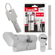 Lock cylinder insert with knob 30k/45 (nickel color)