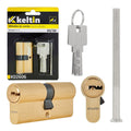 Lock cylinder insert 30/30 (brass color)