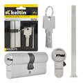 Lock cylinder insert 30/50 (nickel color)