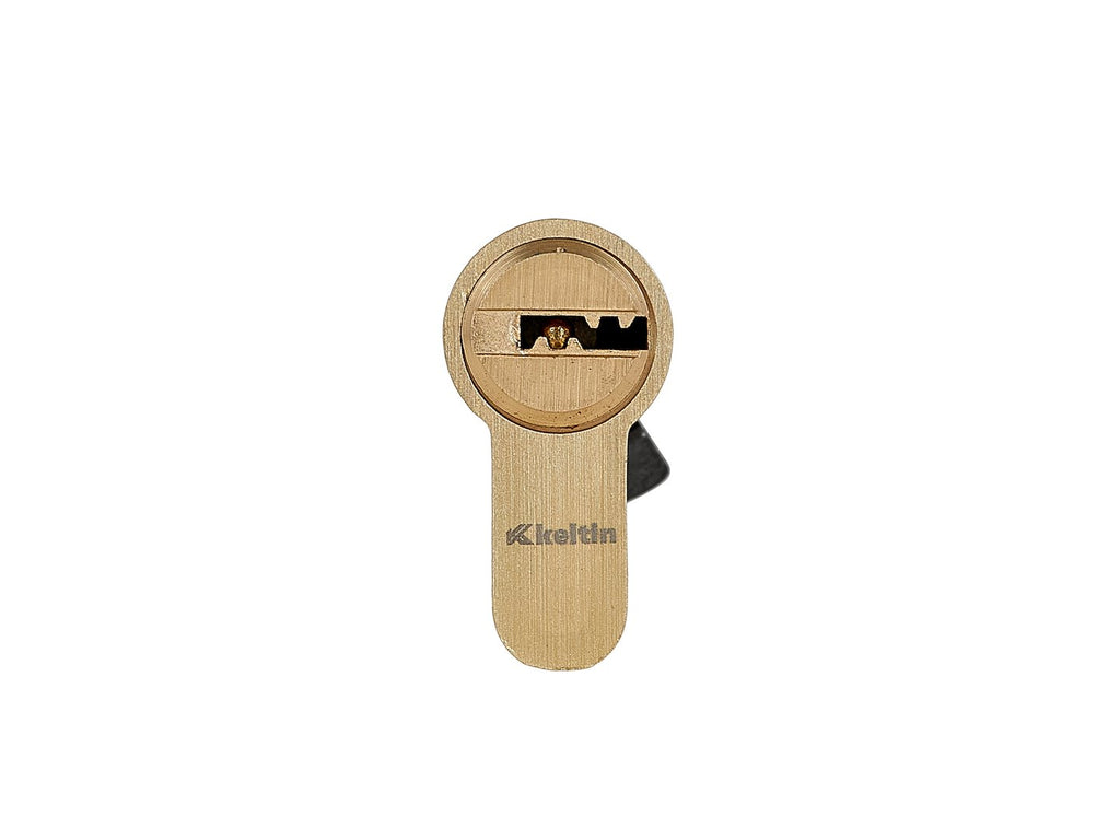 Lock cylinder insert with knob 30k/50 (brass color)