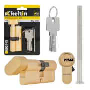Lock Cylinder Insert with Knob 35/35k (Brass Color)