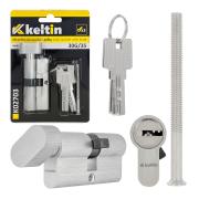 Lock Cylinder Insert with Knob 30k/35 (Nickel Color)