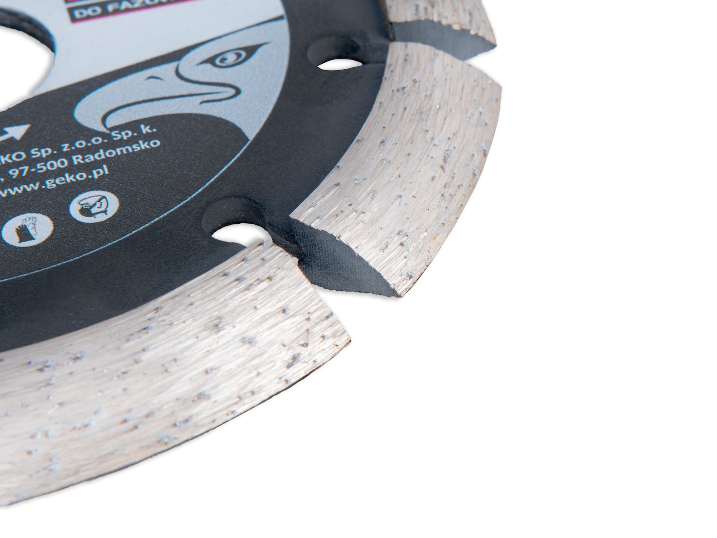 Diamond blade for crack chaser 125 x 12 x 22.23 mm