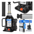 4T double-stage, low-profile bottle jack