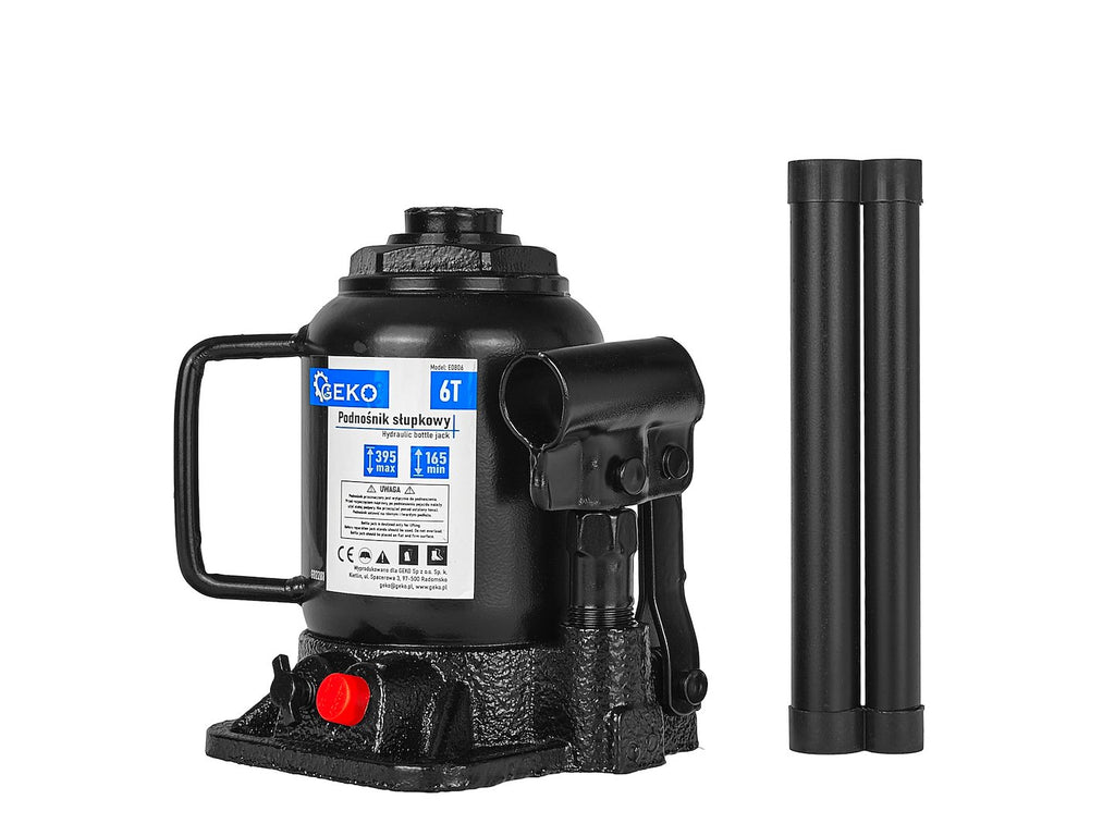 6T double-stage low-profile bottle jack