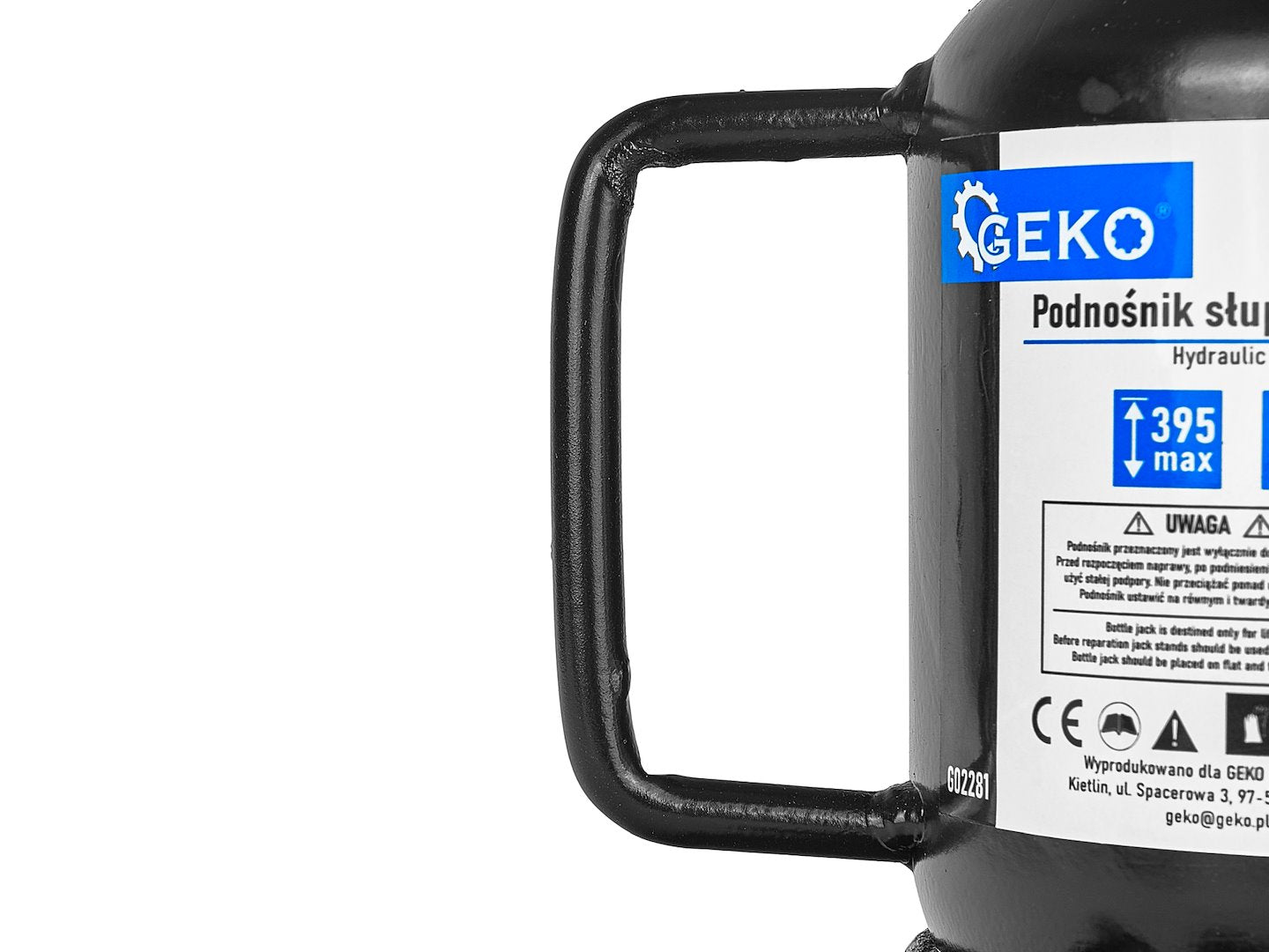 6T double-stage low-profile bottle jack