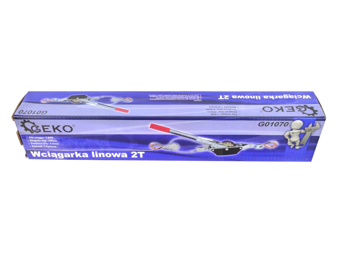 GEKO Hand Puller 2000 kg (Single Gear)