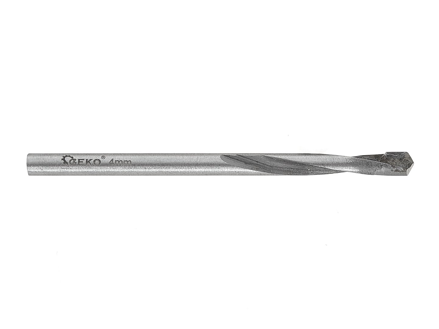 Metal drill bit with brazed carbide tip - 4 x 65 mm