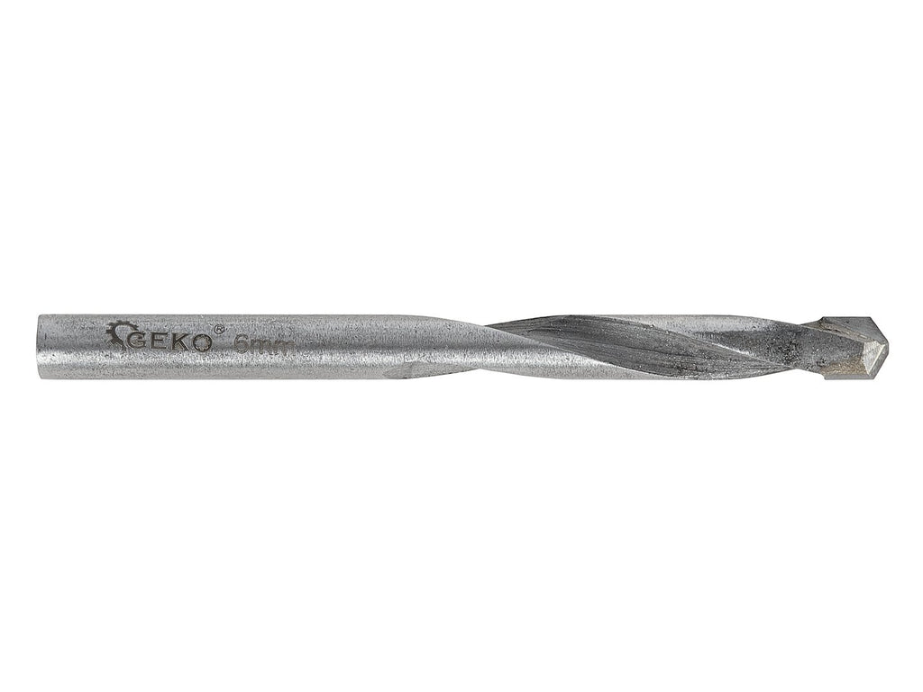 Metal Drill Bit with Brazed Carbide Tip - 6 x 75 mm