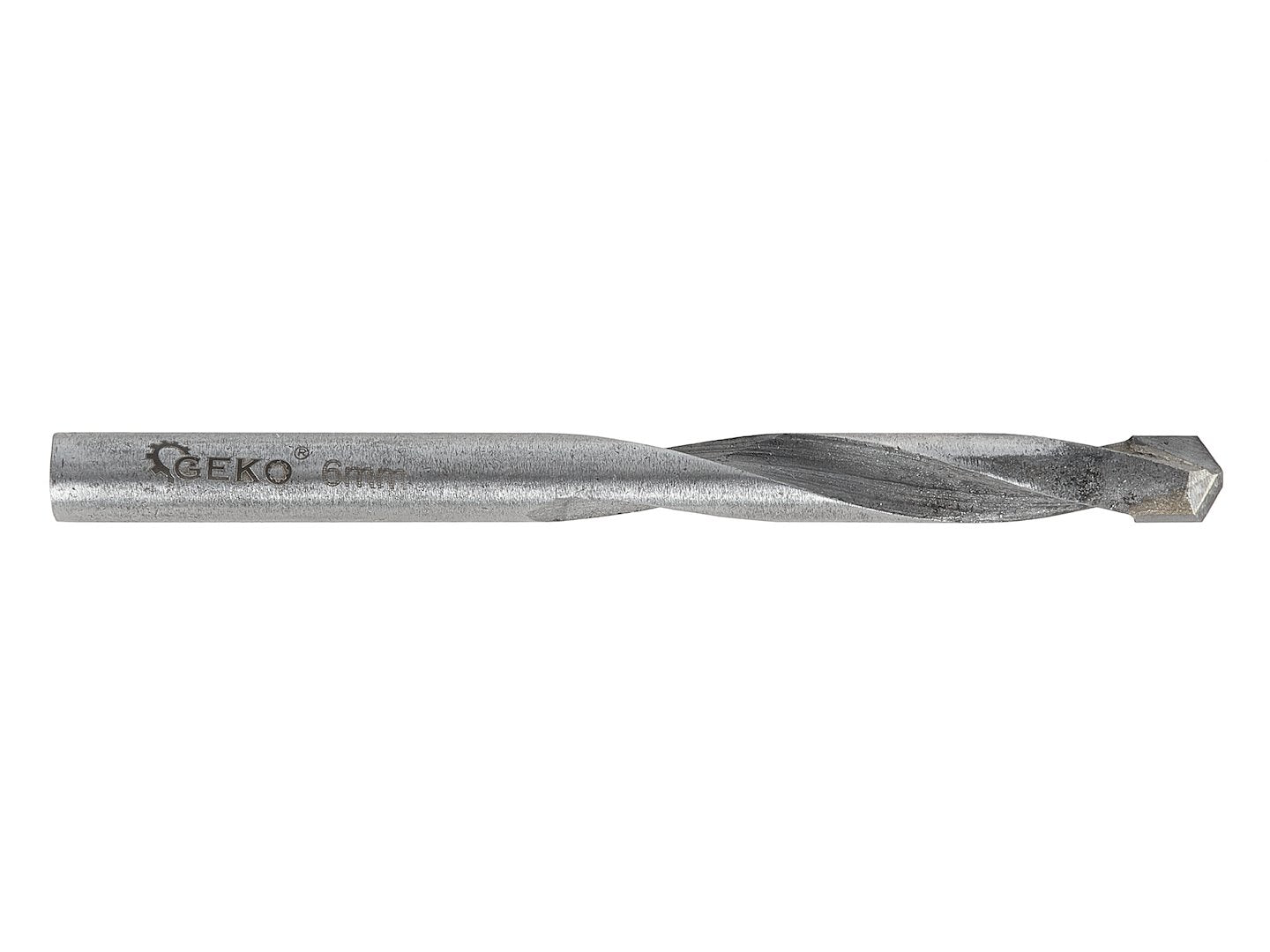 Metal Drill Bit with Brazed Carbide Tip - 6 x 75 mm