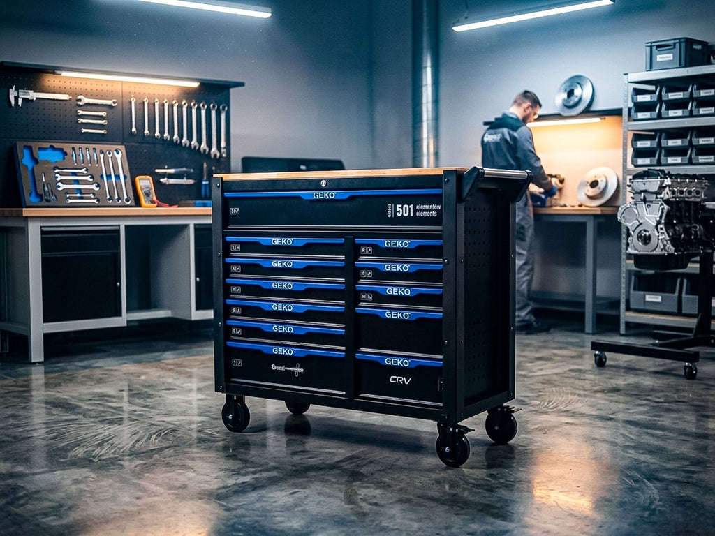 Tool Cabinet with Tools – 12 Drawers, 501 Pieces