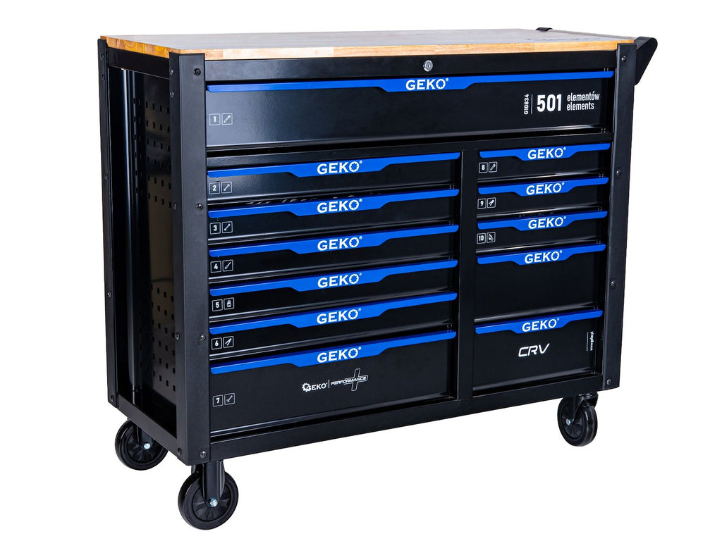 Tool Cabinet with Tools – 12 Drawers, 501 Pieces