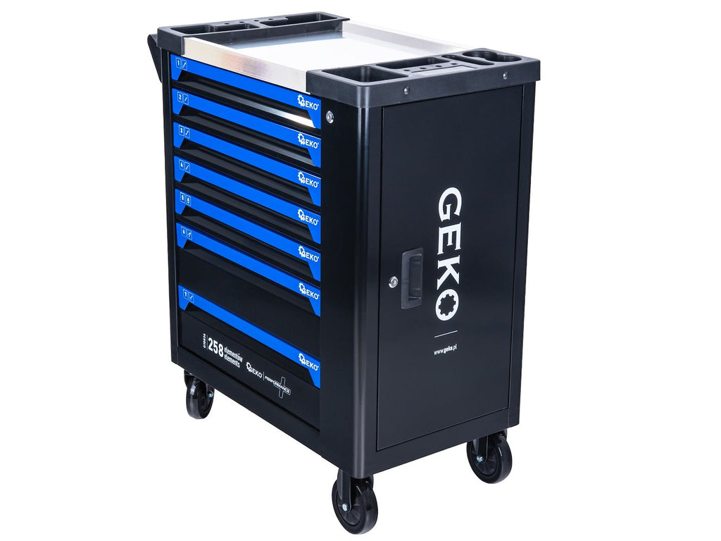 Tool Cabinet with Tools – 7 Drawers, 258 Pieces