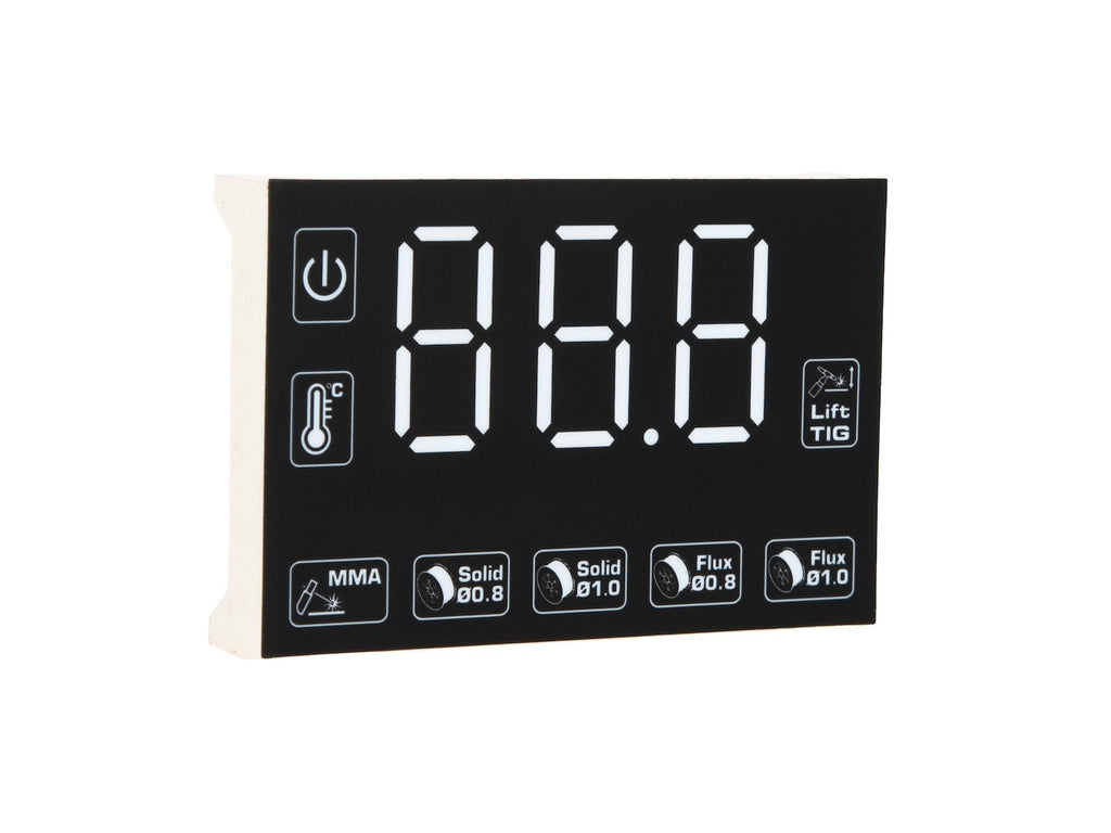 LED display for welding machine, MIG/MAG/MMA 30-250A