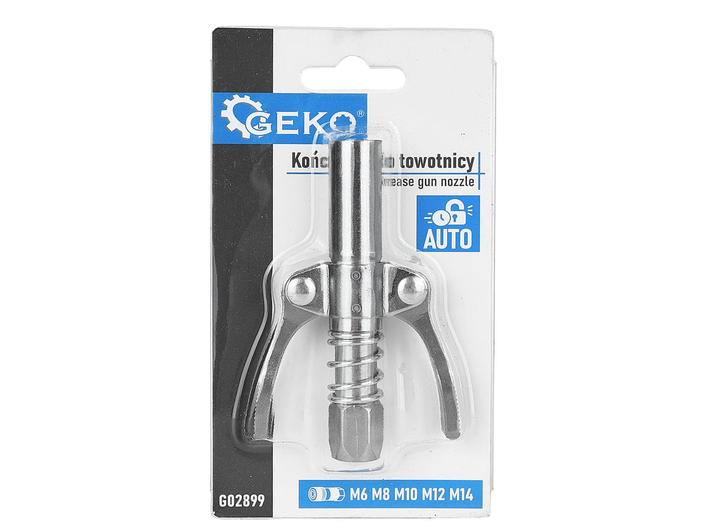 Grease Gun Quick-Release Self-Locking Coupler M10x1