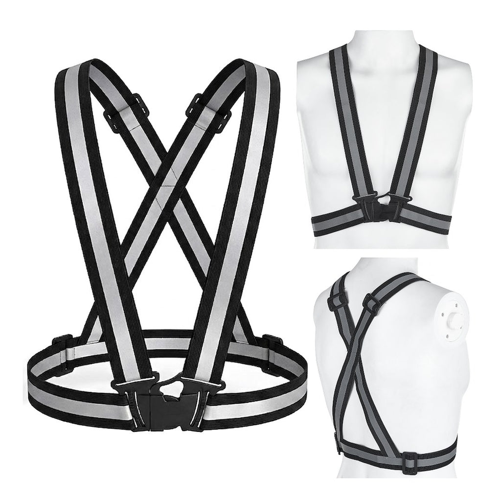 Reflective Harness — Black
