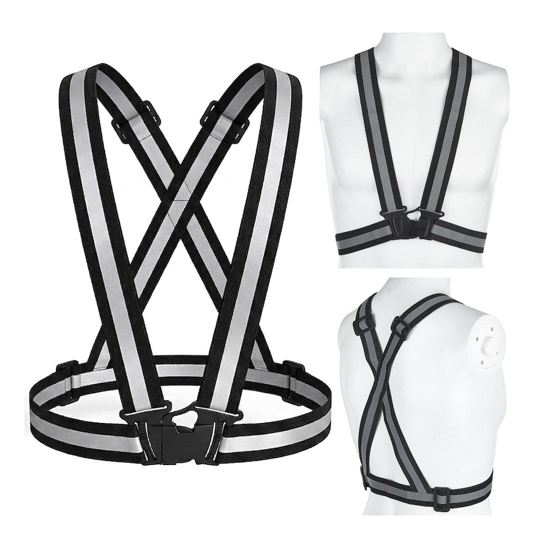 Reflective Harness — Black