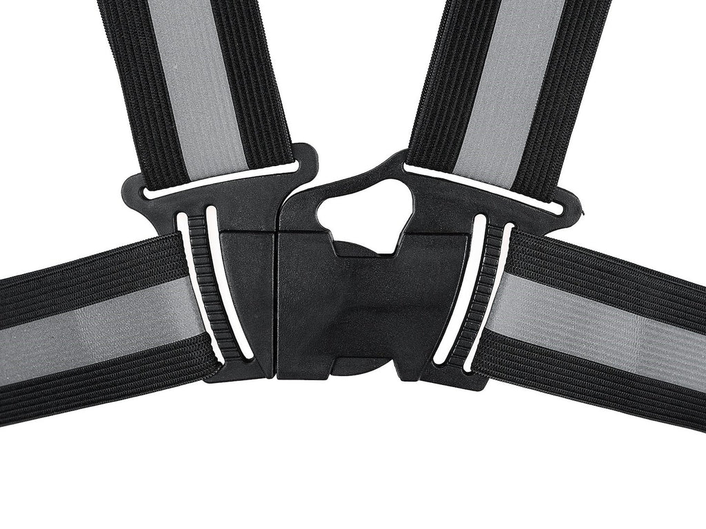 Reflective Harness — Black