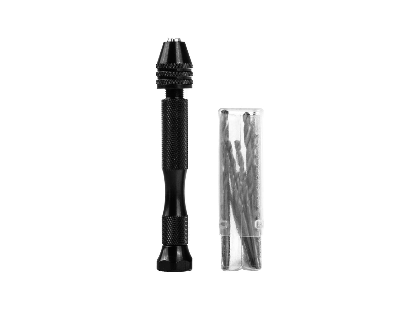 Mini hand drill set with 25 pcs HSS bits