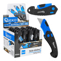 ABS Folding Knife with Trapezoidal Blade 60 x 19 x 0.6 mm SK5 – Pack of 24