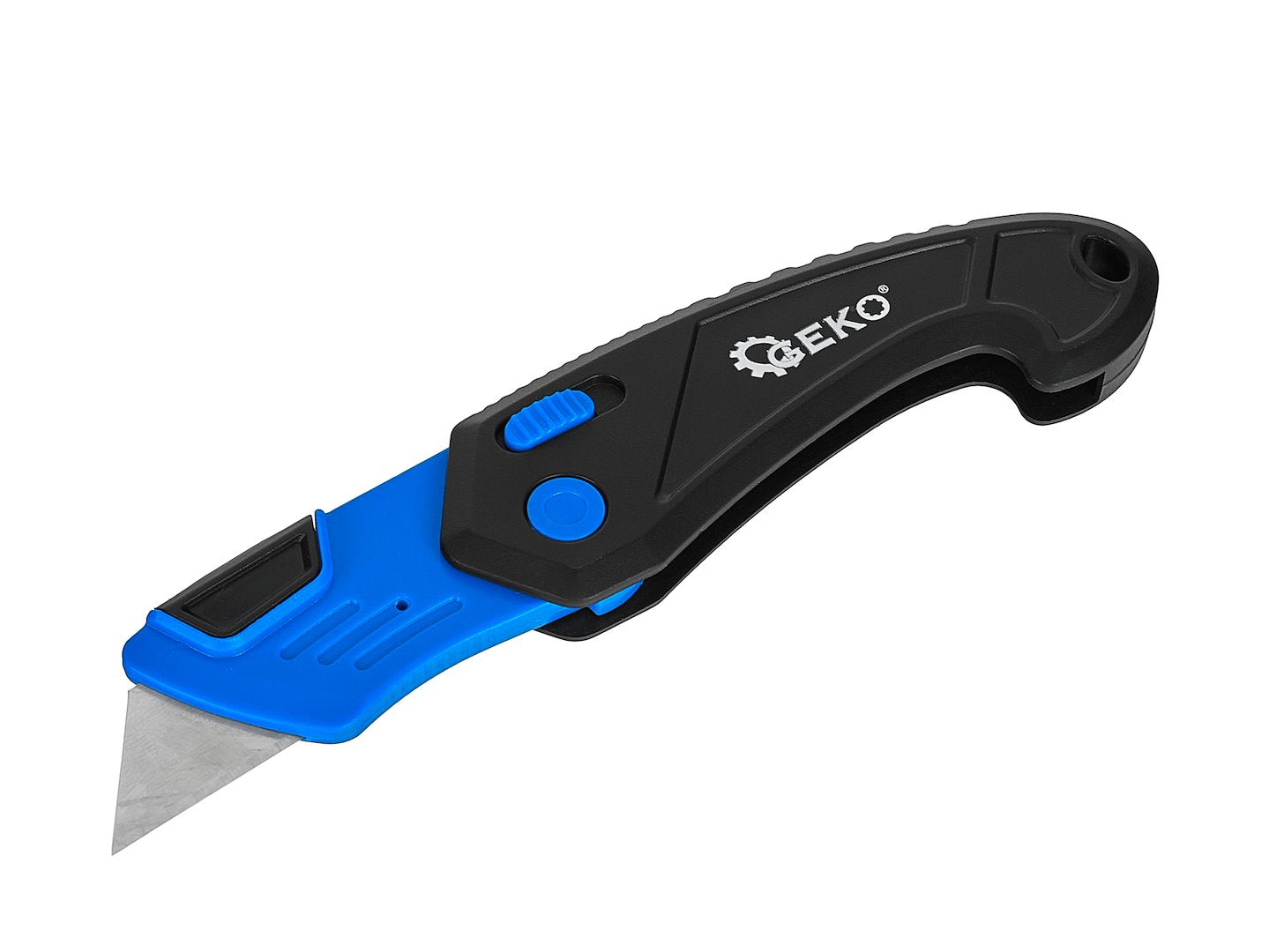 ABS Folding Knife with Trapezoidal Blade 60 x 19 x 0.6 mm SK5 – Pack of 24