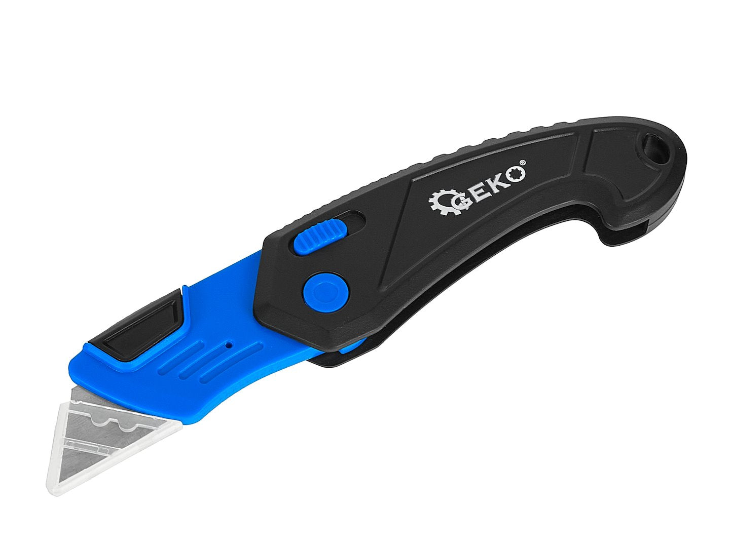 ABS Folding Knife with Trapezoidal Blade 60 x 19 x 0.6 mm SK5 – Pack of 24