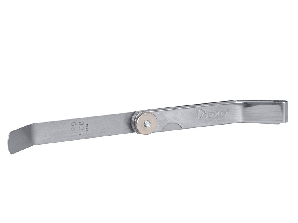 Feeler gauge 0.127 – 0.508 mm, 16 blades