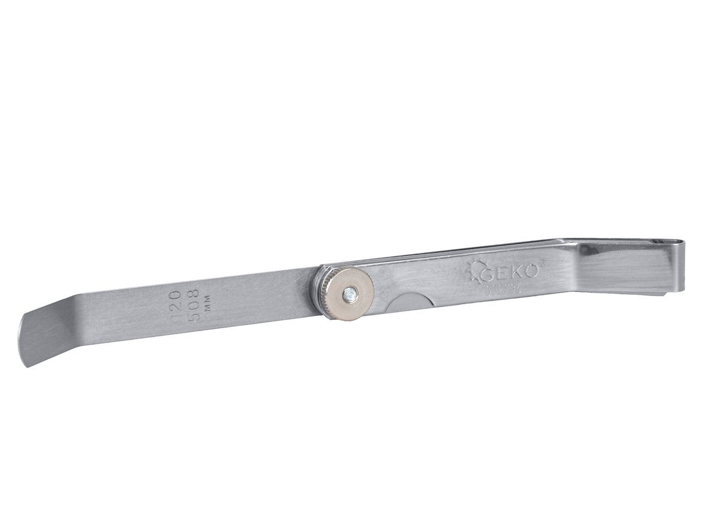Feeler gauge 0.127 – 0.508 mm, 16 blades