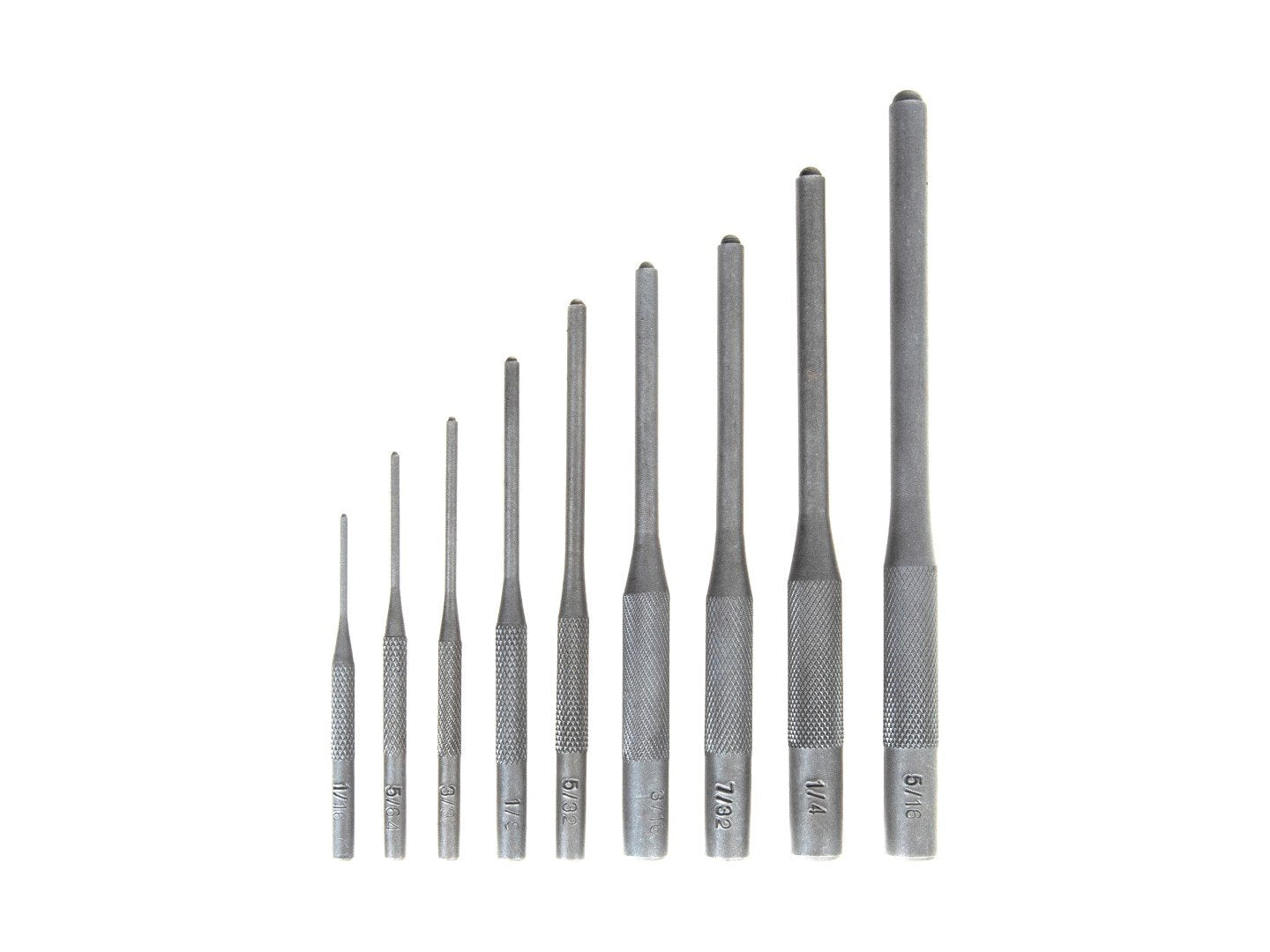 9-piece CrV roll punch set