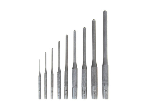 9-piece CrV roll punch set