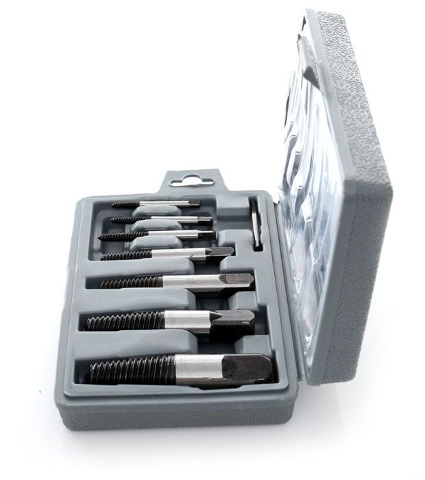Screw extractors for broken screws 8 pcs. KD10262