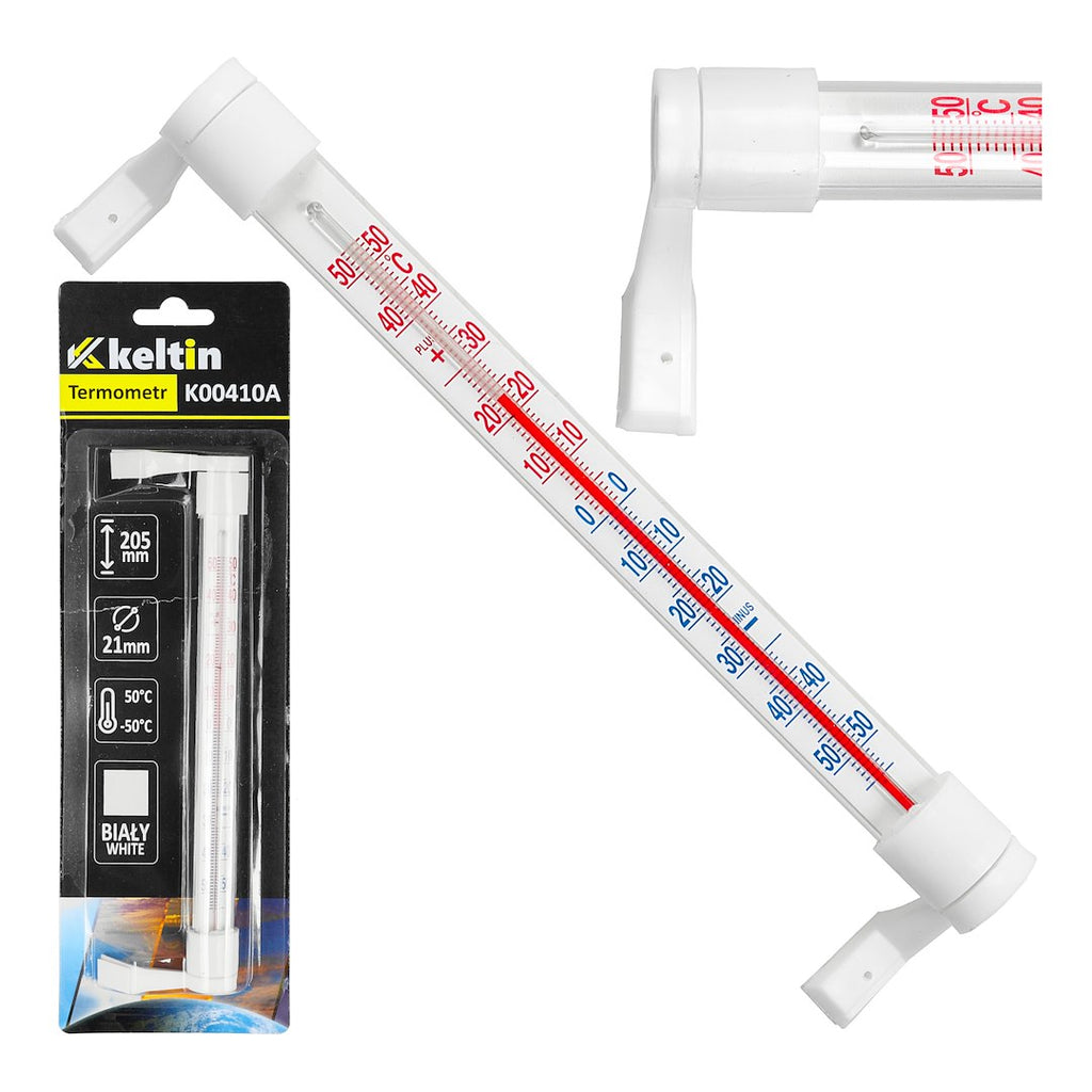 Outdoor Window Thermometer 205x17 mm / white