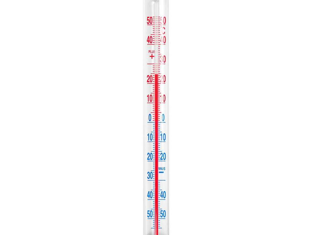 Outdoor window thermometer 205 x 17 mm / brown